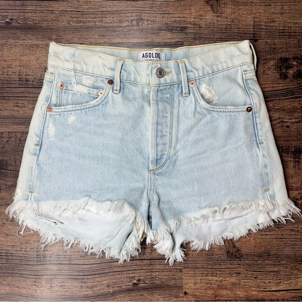 AGOLDE Jaden shorts vintage distressed